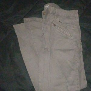 Olive green jeggings